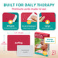 Picture My Picture Verbs ABA Therapy Cards Vol 1, 40 Real Photos, Age 3+