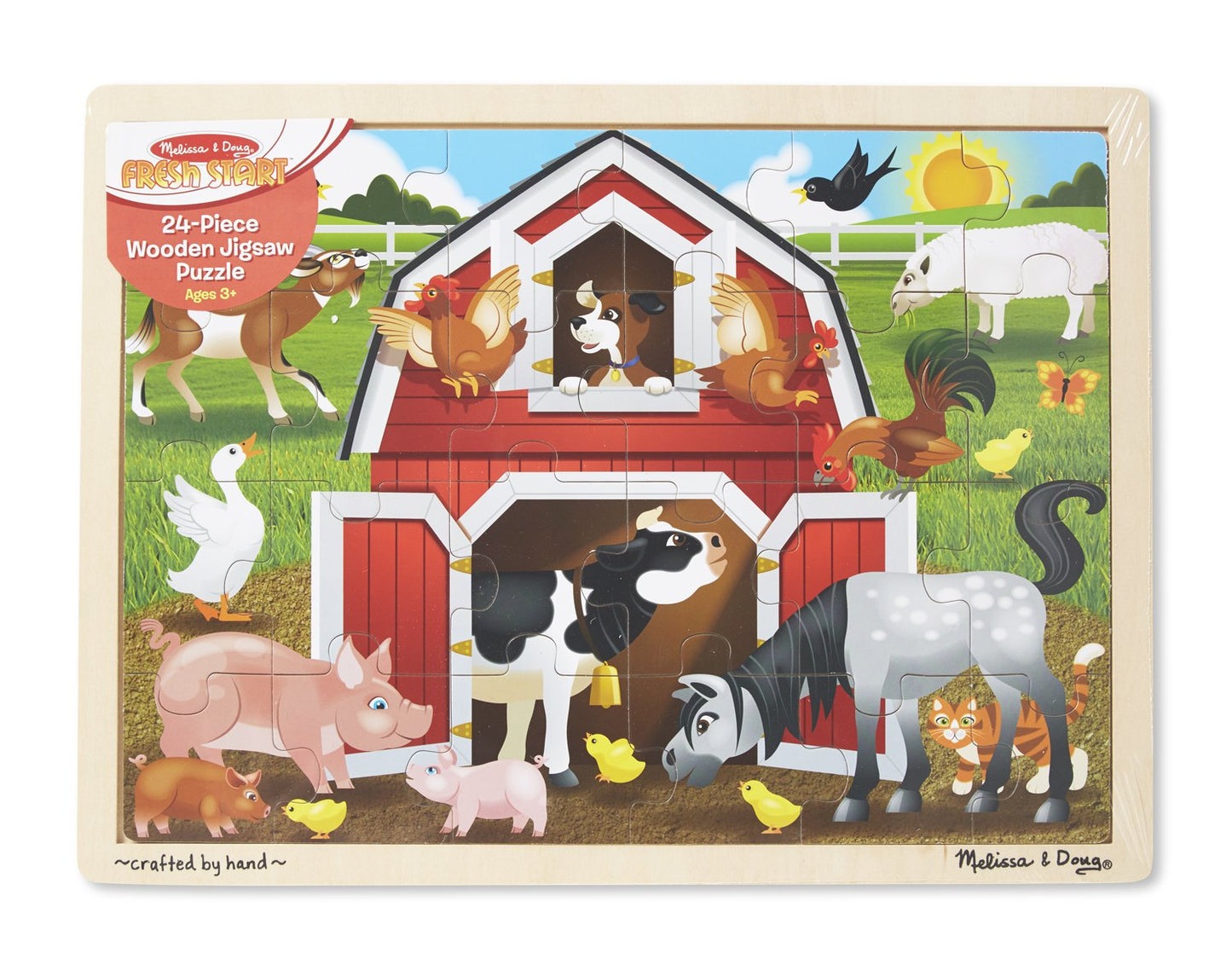 Barnyard Jigsaw 24pc