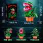 Audrey 2 Cannibal Flower Building Block Set, Little Shop of Horrors Piranha Plant with Openable Mouth Toy Collection, Gift Birthday, Christmas
