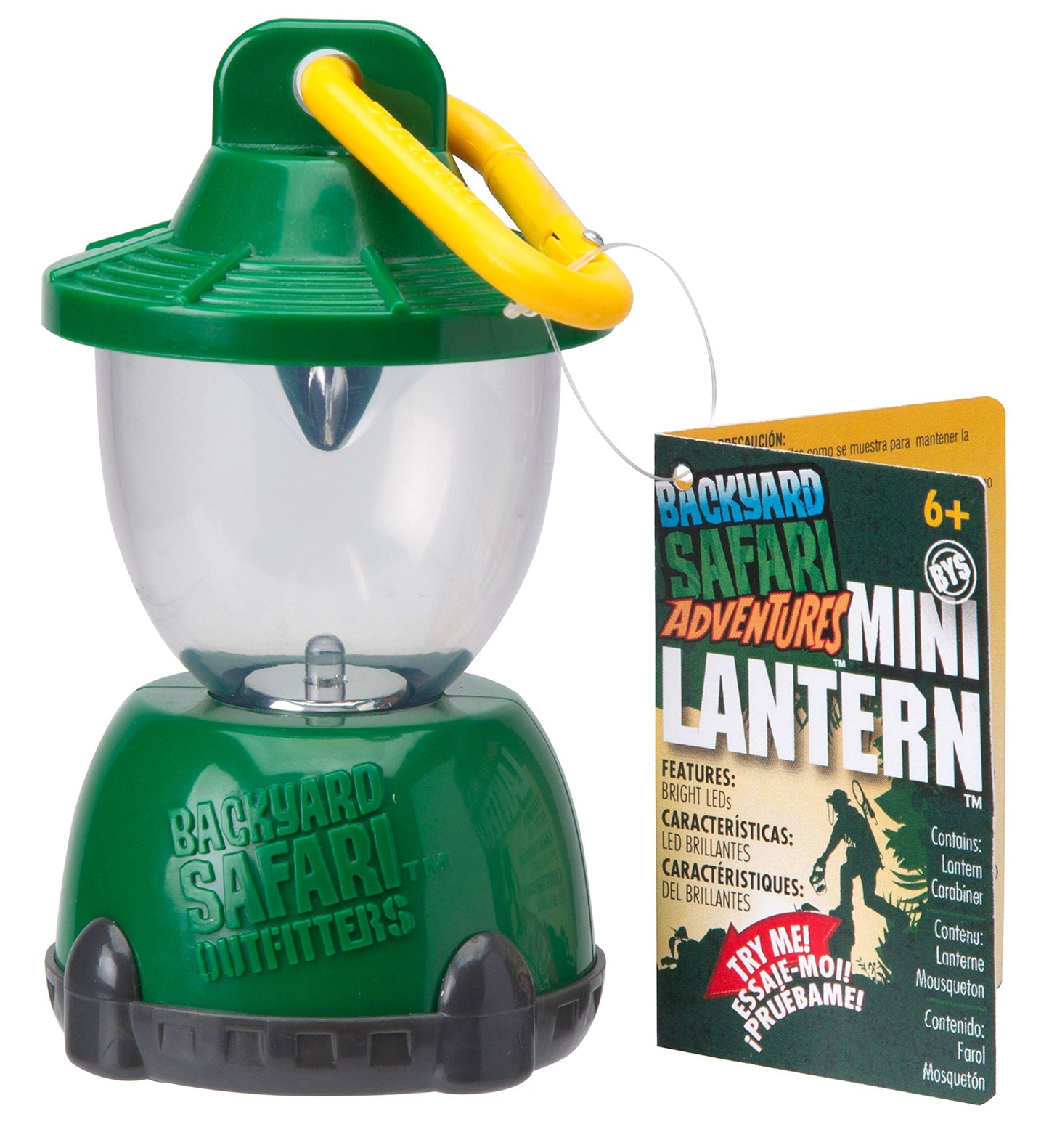 Backyard Safari Mini Lantern Kids Outdoor Activity, Perfect Toy for Backyard Adventures, Bright LEDs, Allows Children to Use their Imagination,
