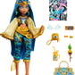 Monster High Monster Fest Doll, Cleo De Nile with Glam Outfit & Festival Themed Accessories Like Snacks, Band Poster, Statement Bag & More