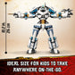 LEGO NINJAGO Legacy Zane’s Titan Mech Battle, 71738 Action Figure Ninja Toy with Golden Jay Minifigure and Ghost Warriors, Gifts for Kids, Boys &