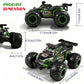 Ufilni Remote Control Monster Truck for Kids: Off-Road RC Car with Headlights & Body Lights, 1:18, 20 km/h, 2WD, 2.4 GHz, All-Terrain, Rechargeable