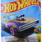 Matchbox Hot Wheels '70 Dodge Charger R/T, HW Art Cars 4/10 [Yellow] 108/250