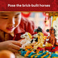 LEGO Spring Festival Galloping Horse Canvas Kids Building Toy - Year of the Horse Toy for Girls & Boys, Ages 10+ - Buildable Chinese New Year
