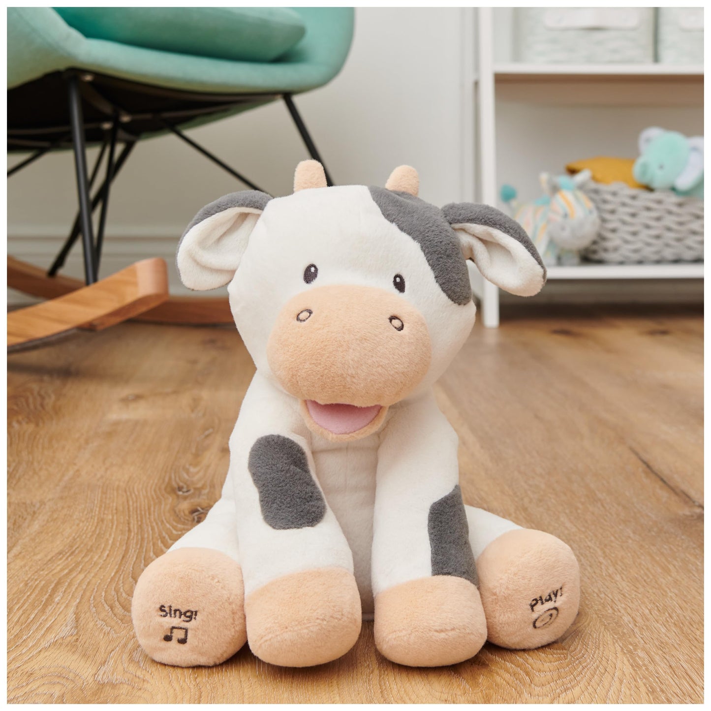 GUND Plush Animated Cow GGE