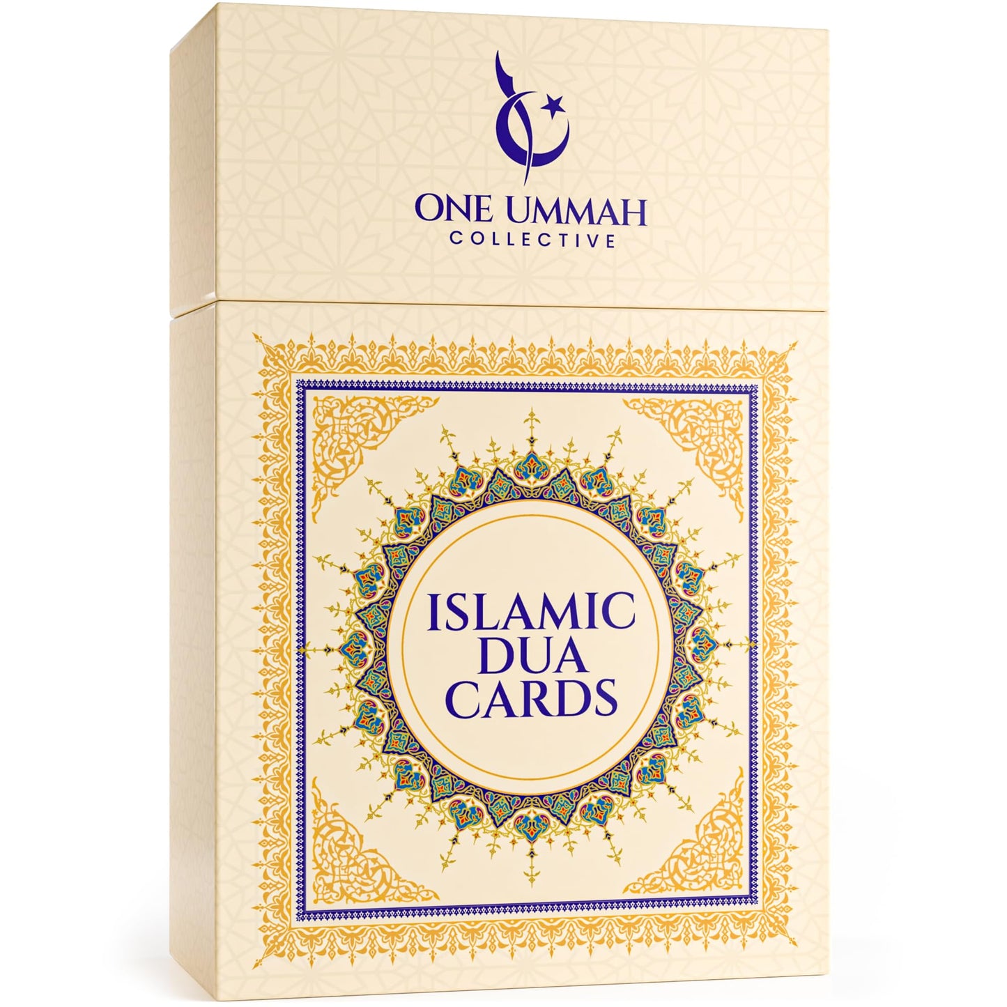 Islamic Dua Cards - 75 Essential Supplications with Translation, Transliteration & Story - Color-Coded by Emotions - for Kids & Adults - Quran