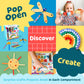 Mumaloo Craft Box for Kids - 10 Creative Arts and Crafts for Kids Ages 4-8, Fun, No Mess Educational Preschool & Homeschool Art Projects, Toddler