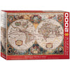 EuroGraphics Antique Map of The World Jigsaw Puzzle (2000-Piece)