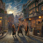 Ceaco - Thomas Kinkade Harry Potter - Diagon Alley - 1500 Piece Puzzle