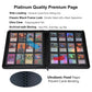 Rieton 12 Pocket 1104 Card Binder, Large Ringless Side Loading Pockets Trading Card Album Folder for TCG