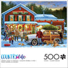 Buffalo Games - General Store at Christmas - 500 Piece Puzzle for Adults