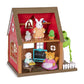 Li'l Woodzeez - Woodland Schoolhouse Dollhouse Playset with 1 Doll Figure, Miniature Furniture & Accessories - Encourages Imaginative Pretend Play