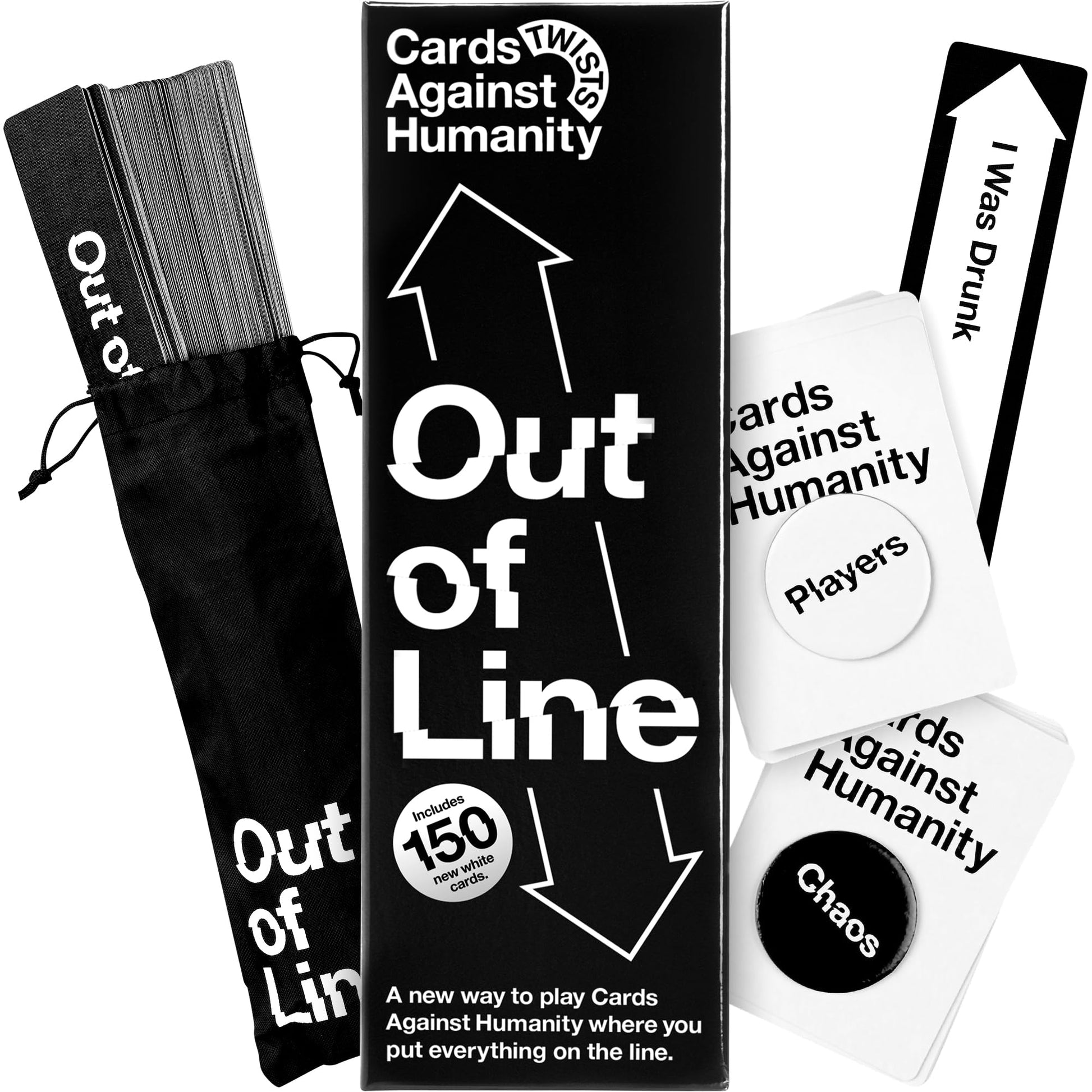 Cards Against Humanity: Out of Line • A New Twist on The Classic Adult Party Game • New Expansion, Plus a Whole New Way to Play Where You Rank Cards