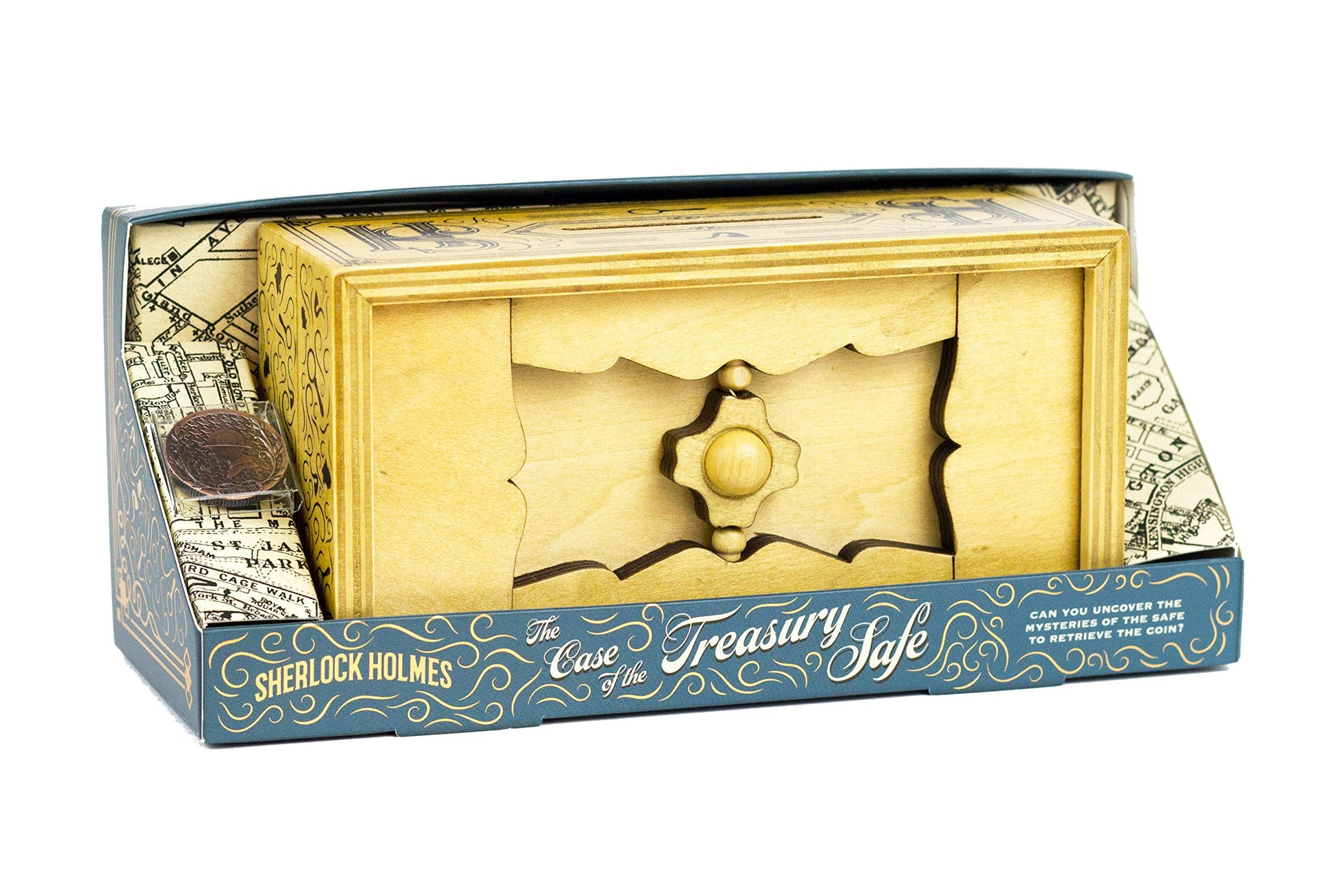 Sherlock Holmes - The Case of The Treasury Safe - Mystery Quiz Game/Brain Teaser Puzzle by Professor Puzzle