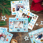 Hayux DIY Craft Kits for Kids - 24 Packs DIY Winter Wonderland Photo Frames Set with Stickers Paper Picture Frames Funny Winter Gifts Craft