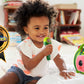 eKids Cocomelon Karaoke Machine, Portable Bluetooth Party Speaker with Microphone for Kids, Built-in Cocomelon Songs and Speaker with USB Port to Play