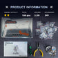 Mostarle 3D Metal Puzzle Nebula Astronaut Model Kit - DIY Steampunk Mechanical Building Set, Stainless Steel Space Figurine, Challenging Brain Teaser