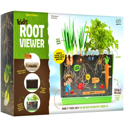 Root Viewer Kit for Kids - Grow Your Own Plant for Boys & Girls Gifts