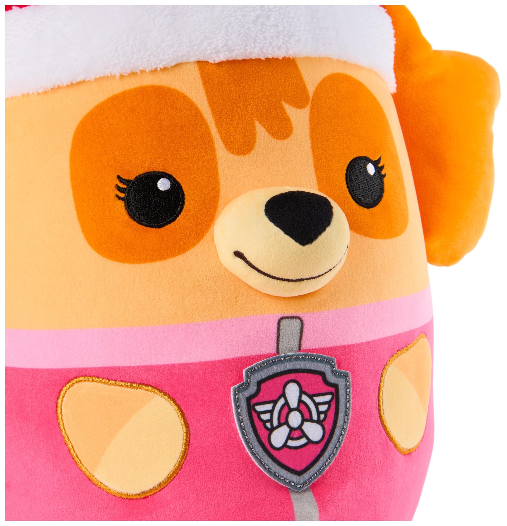 PAW Patrol Winter Holiday Skye 12-Inch Squishy Plush Toy for Ages 3+