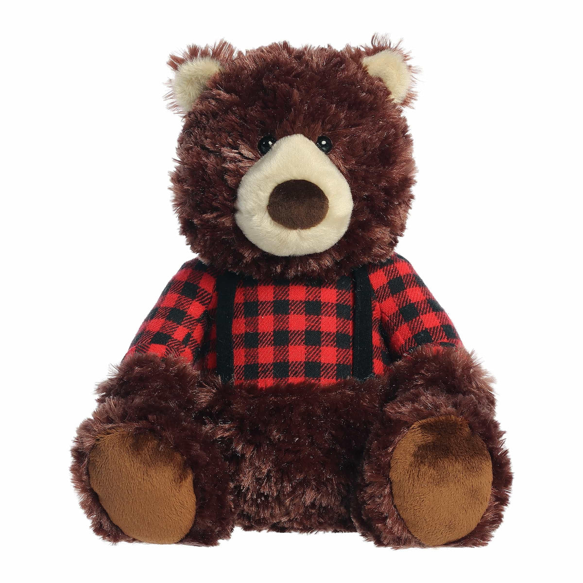 Aurora® Festive Holiday Winter Cabin Crew™ Stuffed Animal - Seasonal Characters for Holiday Décor - Perfect Stocking Stuffers for Kids and Collectors