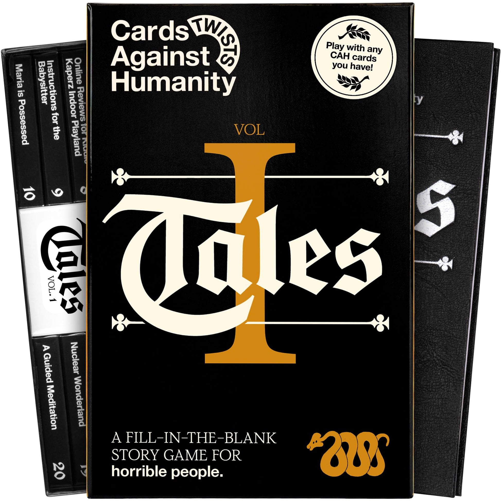 Cards Against Humanity Tales Vol. 1 • A New Twist on The Classic Adult Party Game • Fill in The Blanks of Horrible Stories with Your Cards