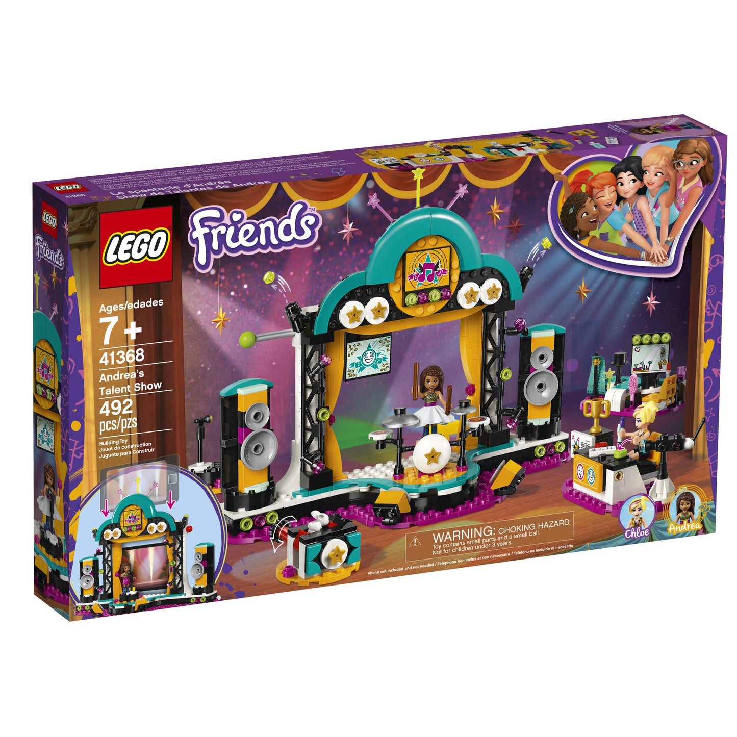 LEGO Friends Andrea’s talent Show 41368 Building Kit (429 Pieces)