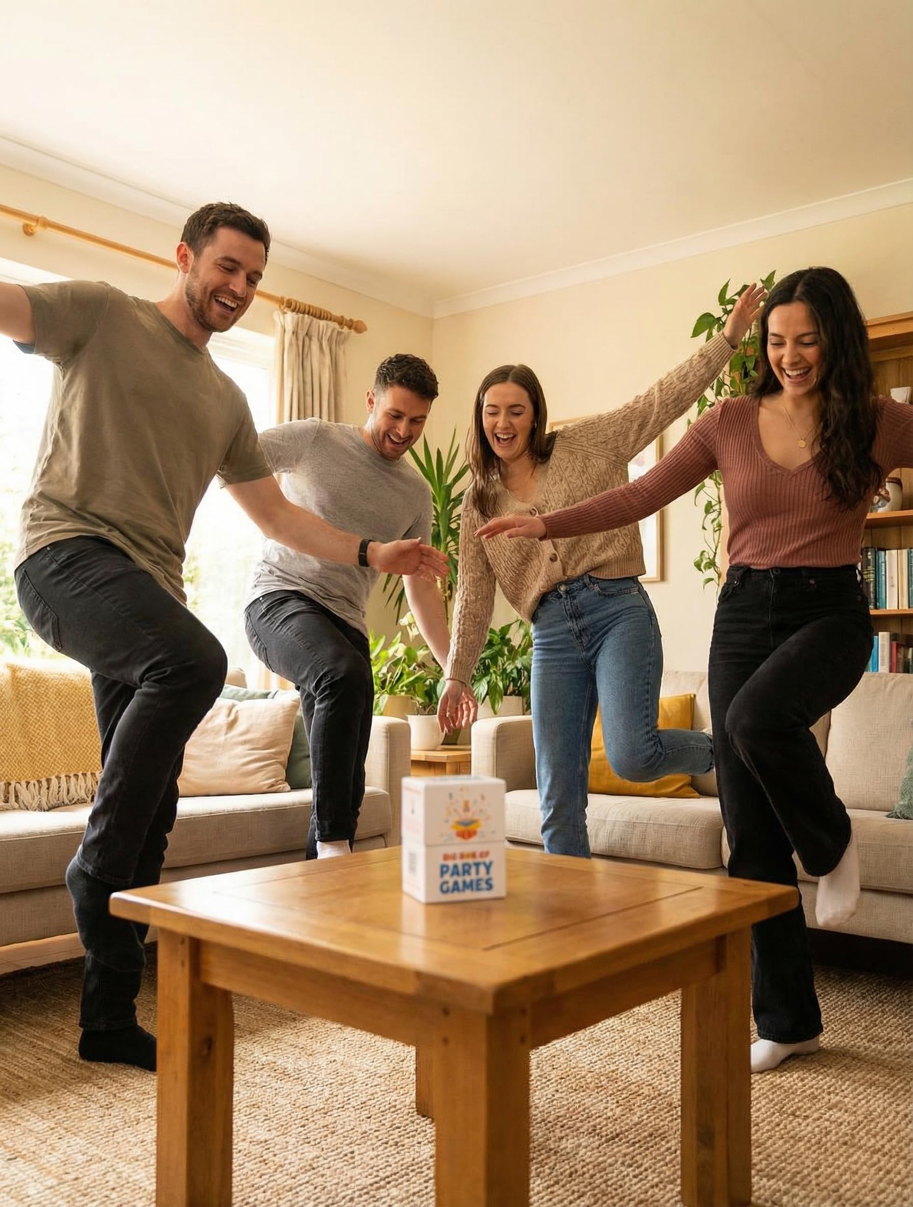 Big Box of Party Games - 100 Party Games for Adults & Teens | Game Night Games for Large Groups & Big Crowds | Icebreakers, Team Building & Fun Group