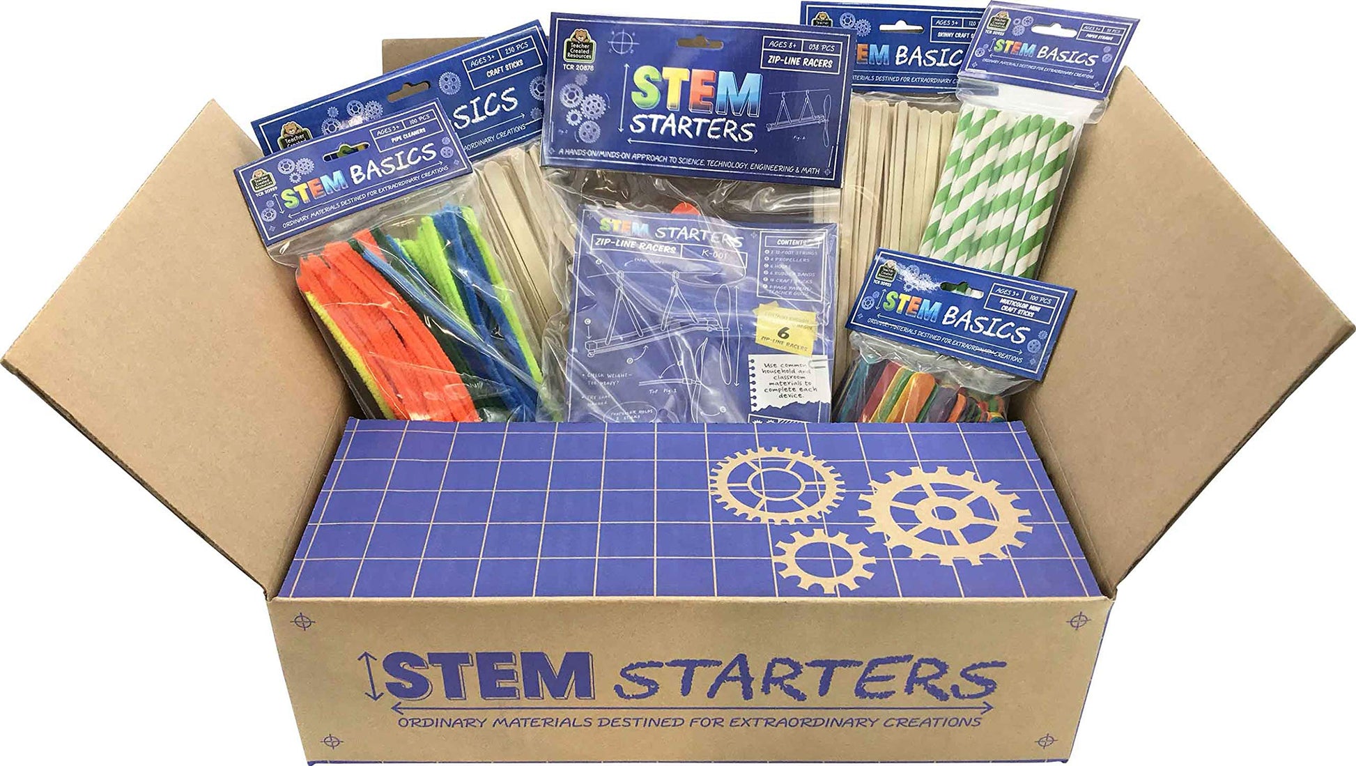 Stem Starters Getting Started Kit: Zip-Line Racers (TCR2087801)