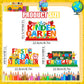 3pcs First Day of Kindergarten Decorations Wood Centerpieces