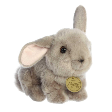 Aurora® Adorable Miyoni® Tots Playful Baby Bunny Stuffed Animal - Lifelike Details Make a Cherished Companion - Perfect for Decorating Bedrooms or
