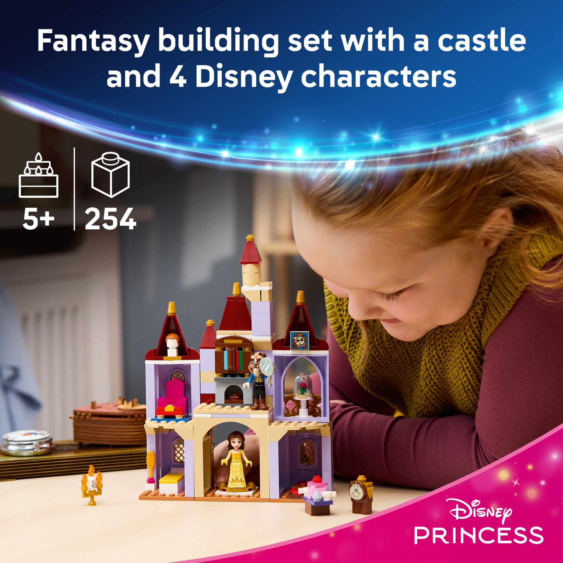 LEGO Disney Princess Belle & the Beast's Enchanted Castle 43289