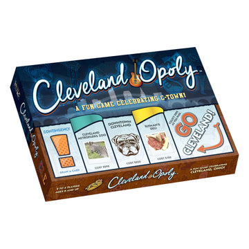 Late for The Sky Cleveland-Opoly Board Game - Cleveland Ohio City Edition Family Property Trading Game for Kids & Adults, 2-6 Players, Ages 8+, Game