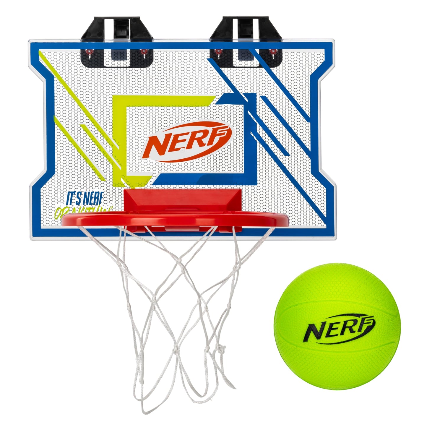 Franklin Sports NERFOOP Elite Over-the-Door Basketball Hoop Set