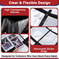 PORANDIA Baseball Card Binder 440 Pockets, Trading Card Album with Sleeves, Sports Card Binder with Card Display Design, Baseball Card Holder Album