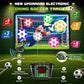 VATOS Electronic Scoring Soccer Toy Game Set for Kids, Indoor Outdoor Soccer Training Target with Real-Time Scoring & Sound, 2 Play Modes, Soft Fabric