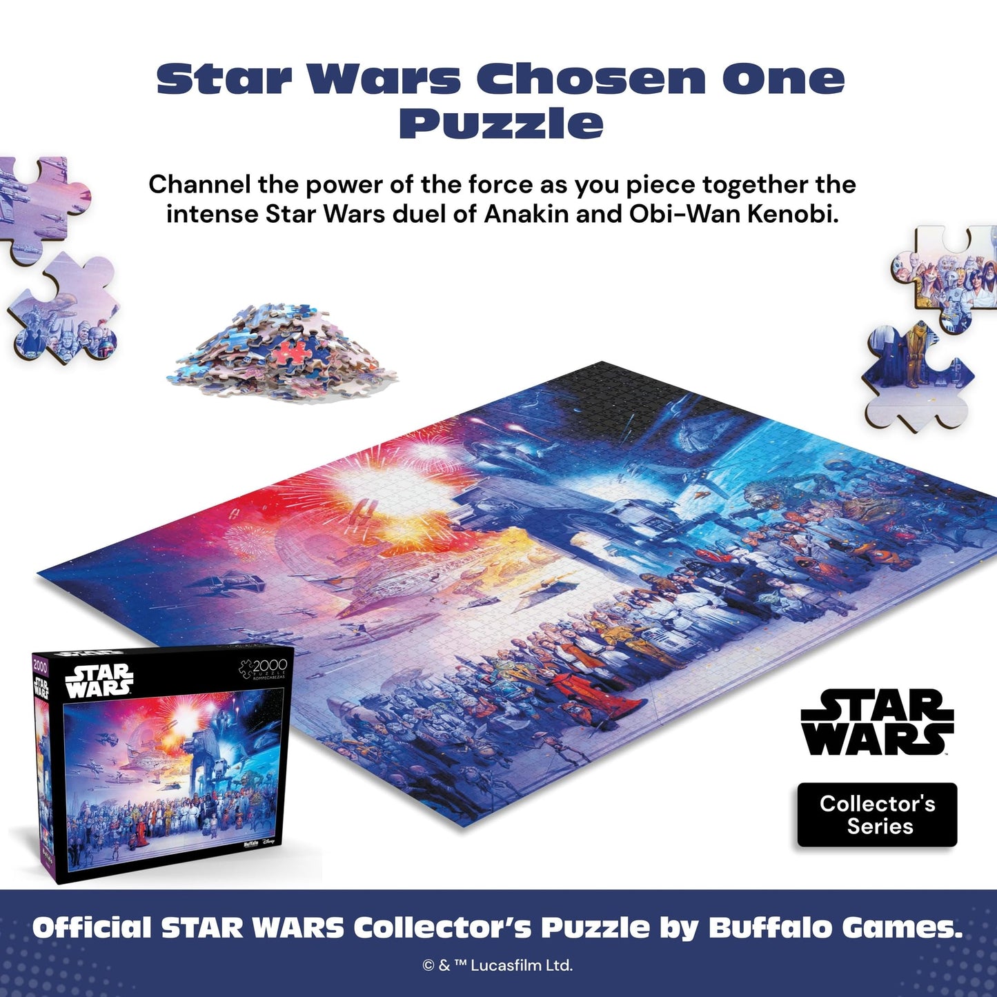 Buffalo Games - Star Wars™ You were the Chosen One - 2000 Piece Puzzle