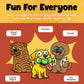 DR DINGUS Alpha Dog - Fast Slap Card Game - 2-6 Players - Ages +7-15 Minutes to Play - High Stakes - Party, Family Night, Kid and Adult