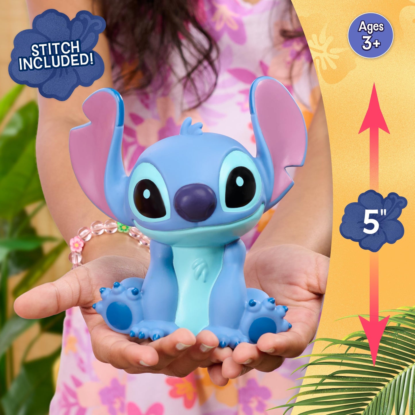 Disney Lilo & Stitch 14-inch Poseable Lilo Doll with Stitch Figure