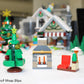 LEGO Holiday Mini Build Set - Living Room with Xmas Tree and Santa Claus Minifigure (Advent Calendar 60155)