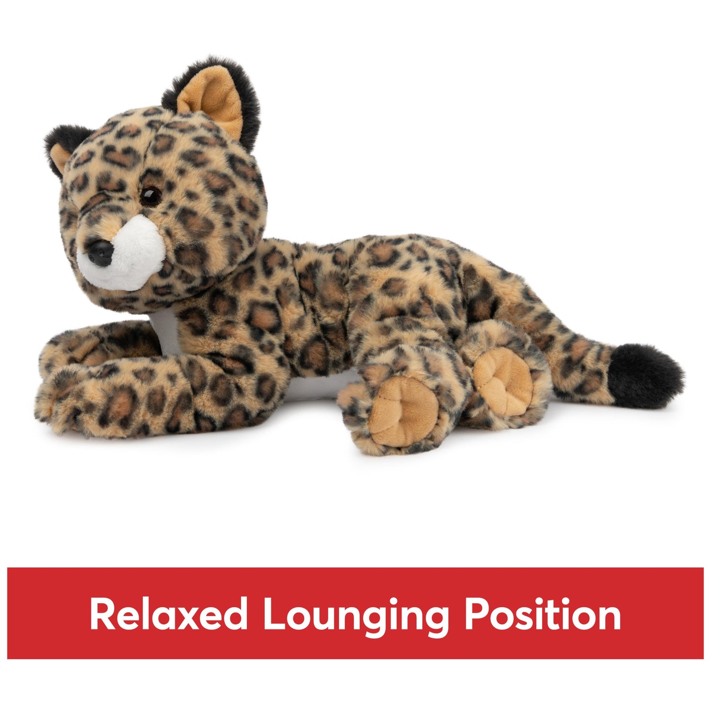 GUND Banks 12-Inch Leopard Stuffed Animal Sensory Toy, Ages 0+