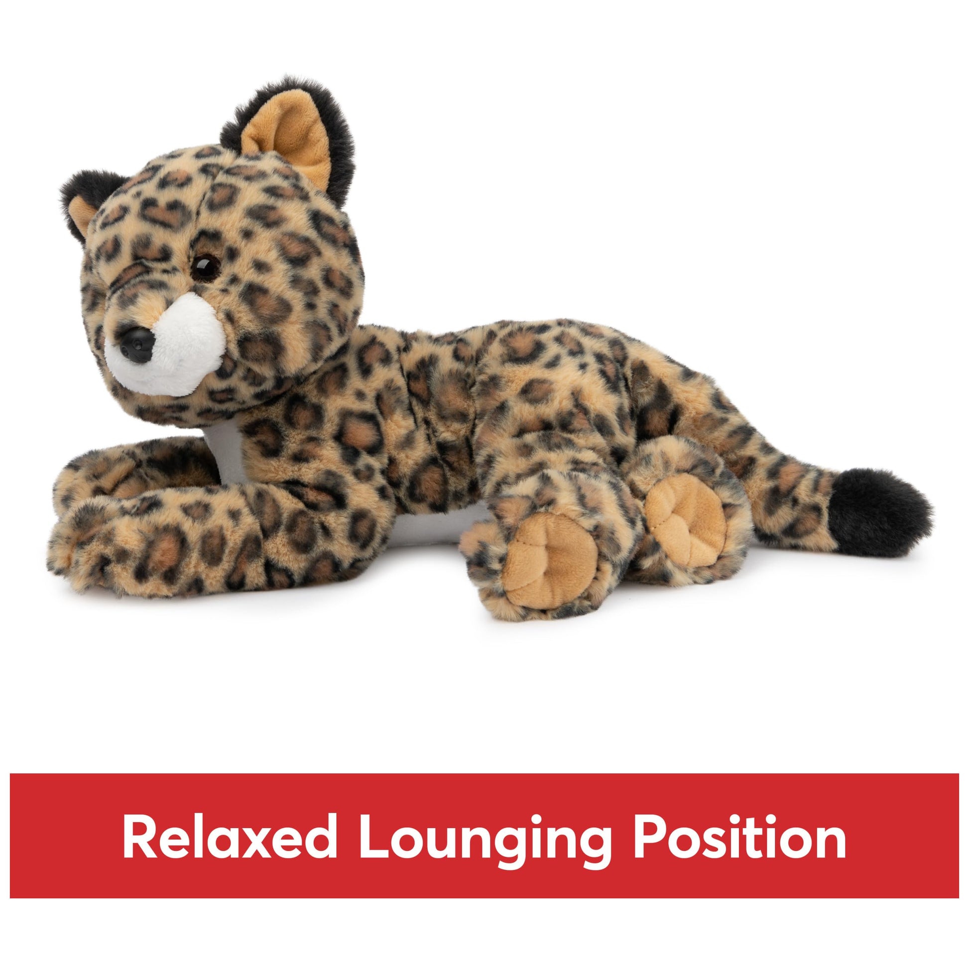 GUND Banks 12-Inch Leopard Stuffed Animal Sensory Toy, Ages 0+