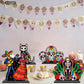 Day of The Dead Wooden Table Centerpiece Dia De Los Muertos Mexican Table Decorations Halloween Party Mexican Fiesta Ofrenda Decorations