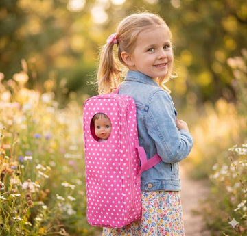 Doll Storage Carrying Case Value 2 Pack - for Any 18" Doll - Organizer Storage Traveling Accessories Compatible with American Girl- Clear Window
