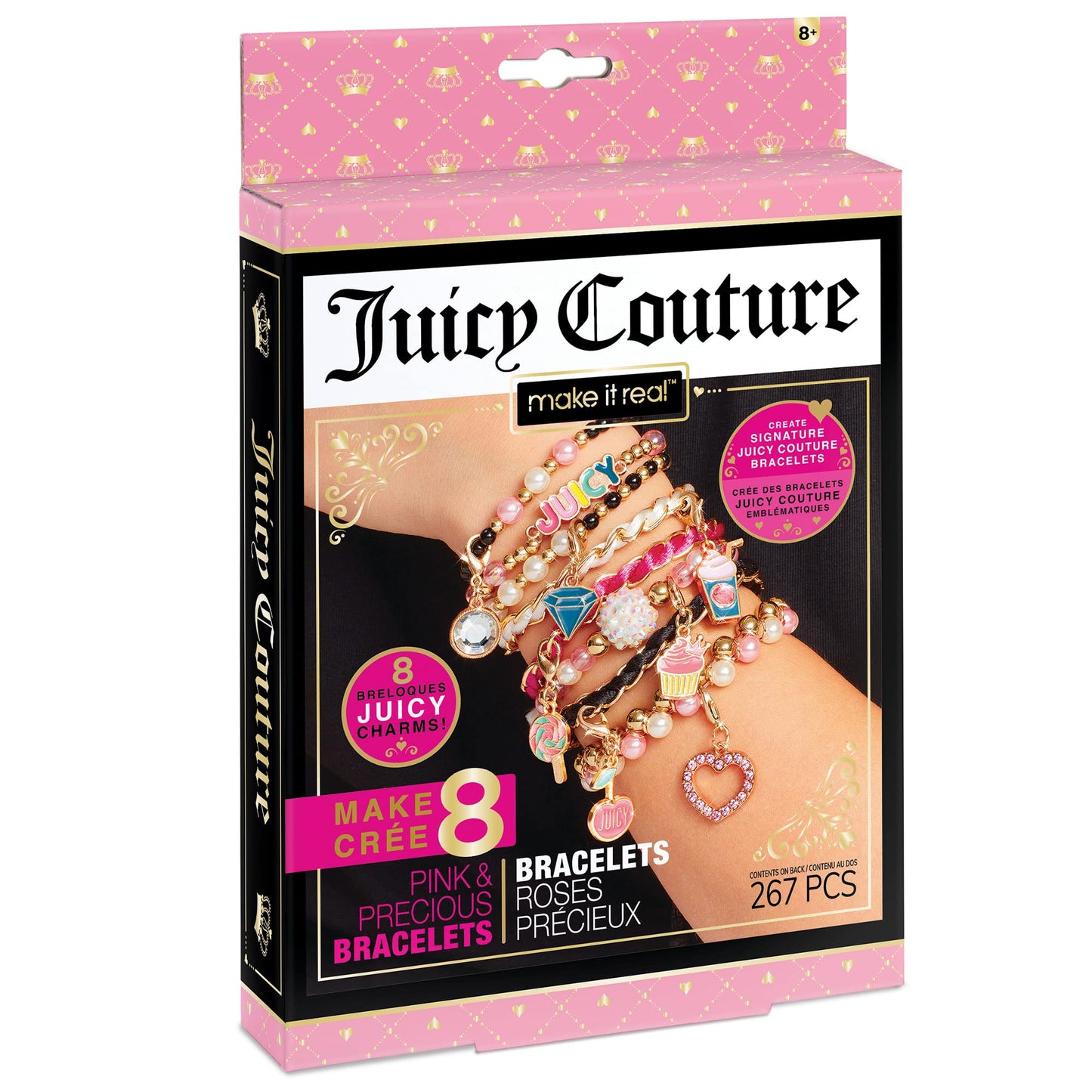 Make It Real Mini Juicy Couture Pink & Precious Bracelets