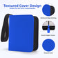 1 Pocket Card Binder with Zipper, 100 Pockets Mini Trading Card Album, Premium PU Leather Single Card Binder, Small Display Folder for TCG & Sports