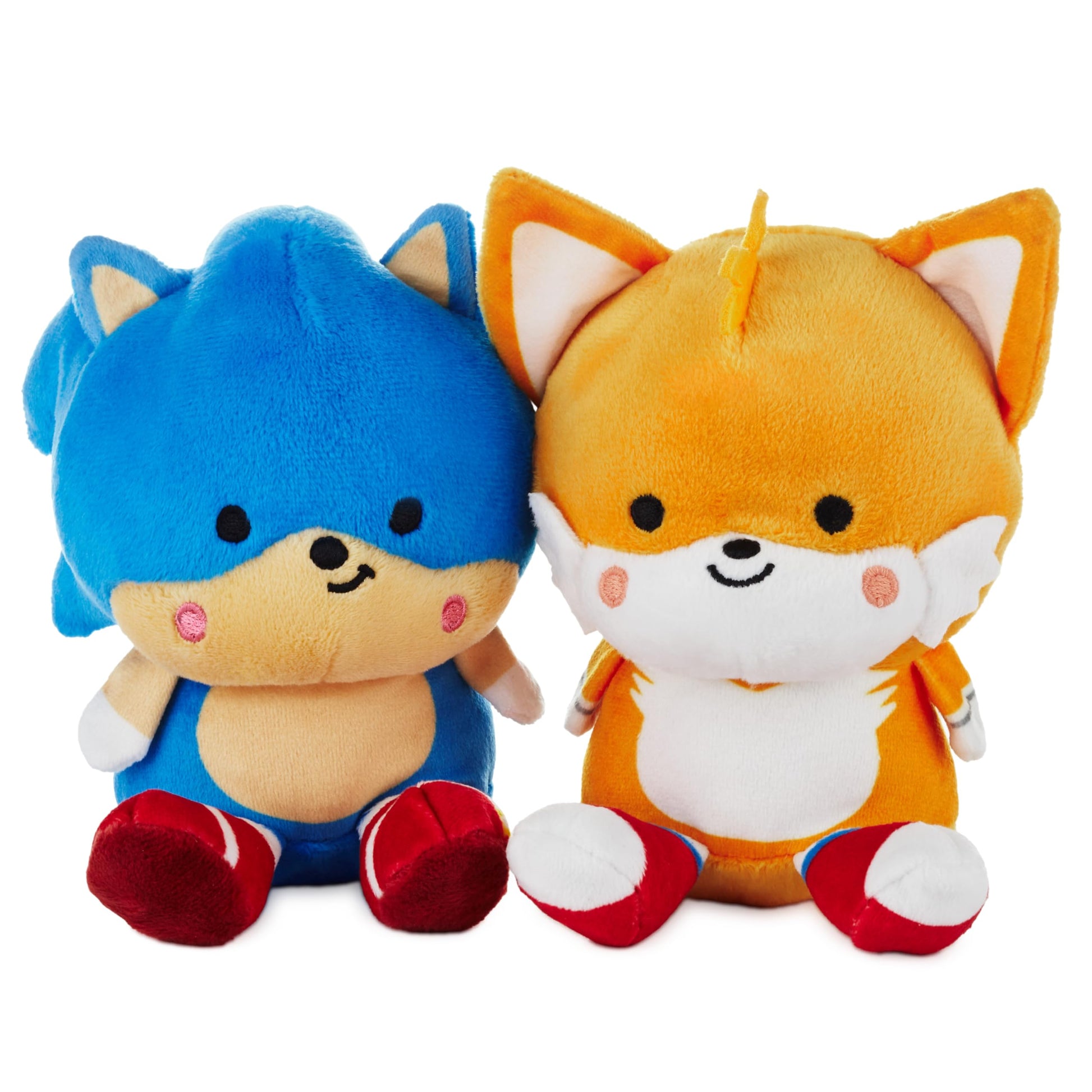Hallmark Better Together Sega Sonic The Hedgehog Magnetic Plush (Sonic and Tails) 5.25" Stuffed Toys, Easter Gifts for Kids