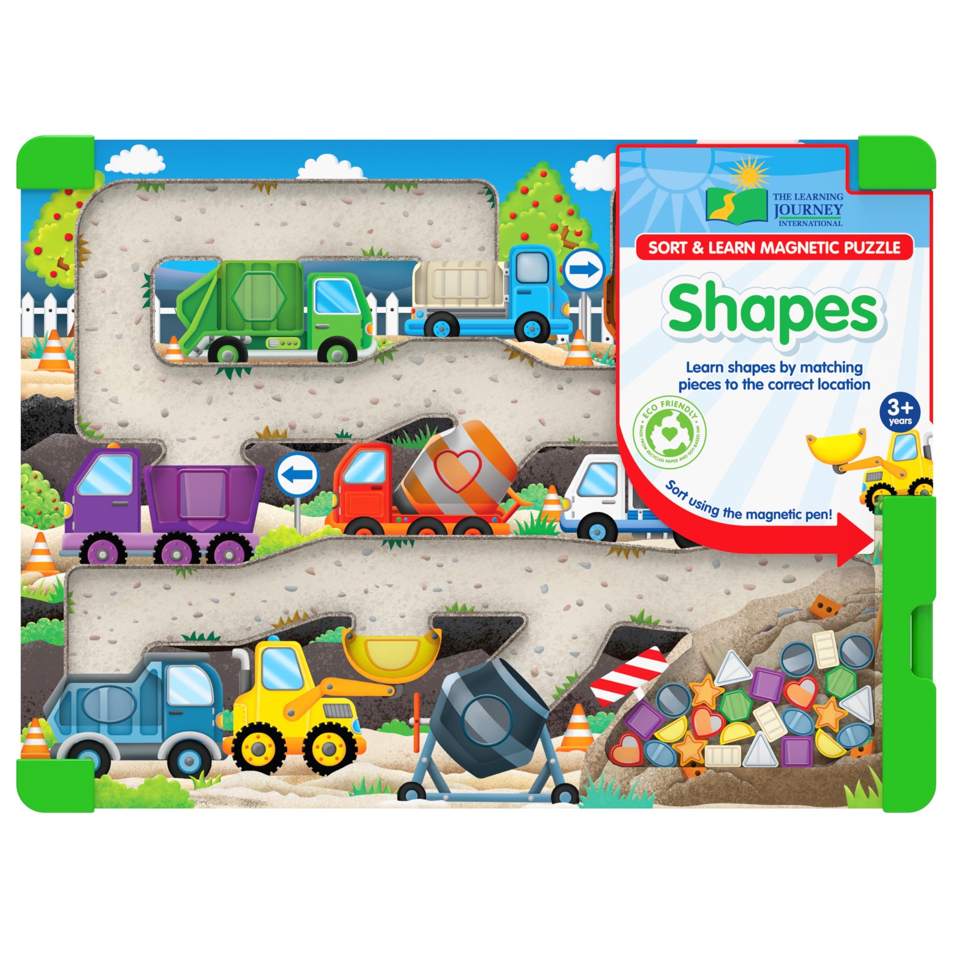 Sort & Learn Magnetic Puzzle - Shapes (NEW)