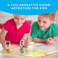 NATIONAL GEOGRAPHIC My First Safari Board Game for Kids 4-6 Animal Game for Adults, Cooperative Fun Perfect for Family Game Night, Board Games