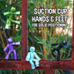 Zing StikBot Single Pack - Includes 1 StikBot - Collectible Action Figures and Accessories, Stop Motion Animation, Ages 4 and Up (Solid Black Sparkle)